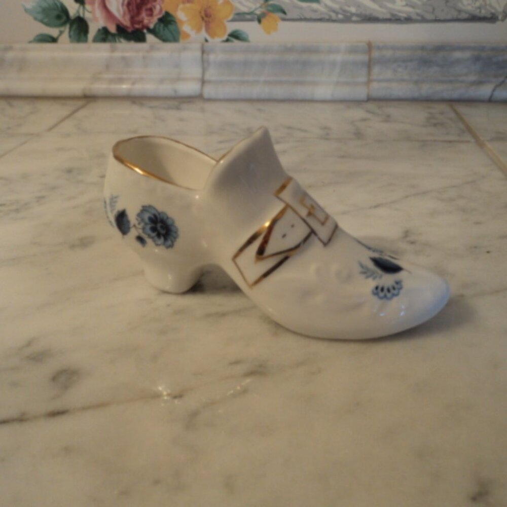 vintage shoe figurine